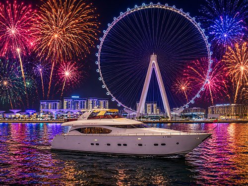 New Year Shared Yacht Tour