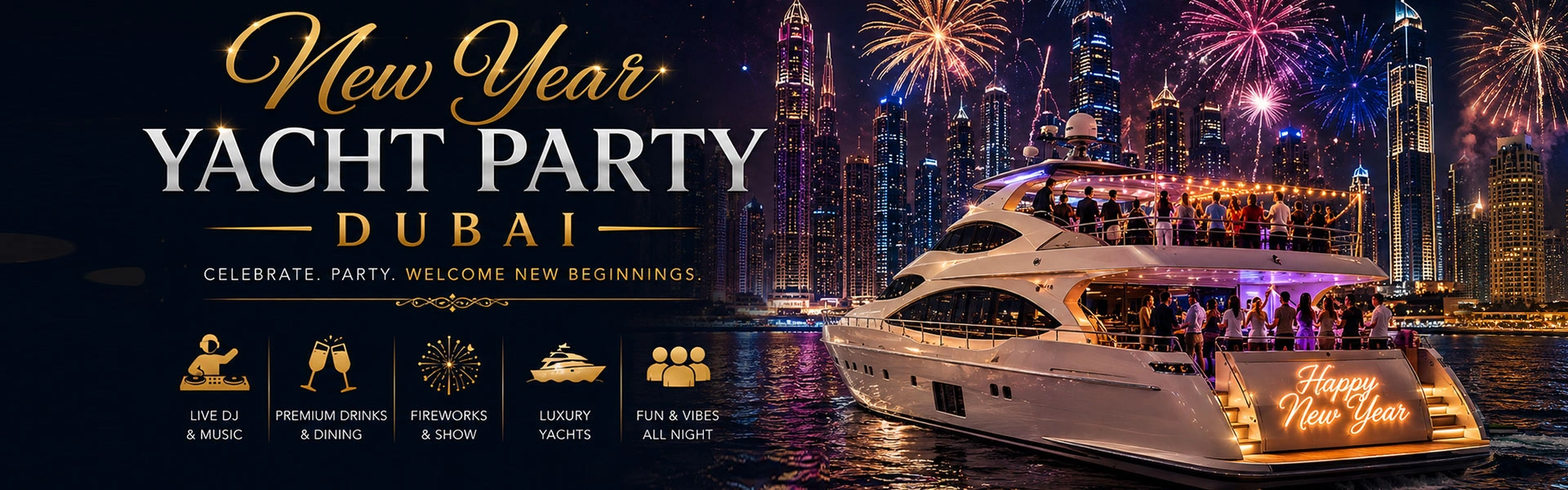 NYE Royal Cruising with Lotus Royale