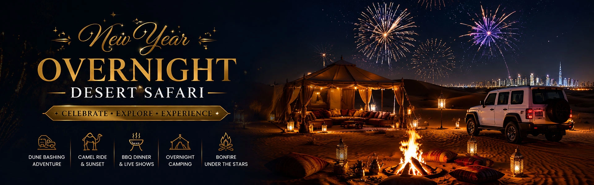 New Year Overnight Desert Safari Dubai