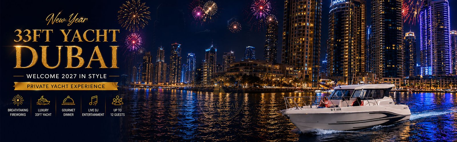 33 Ft Yacht for Private Party
