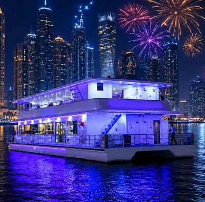 NYE Modern Catamaran Cruise Dubai