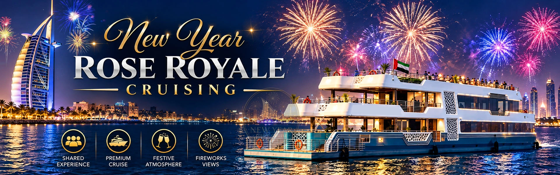 New Year Rose Royale Cruising