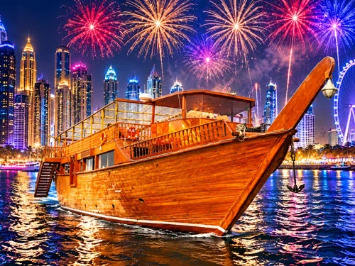 New Year Al Mansour 135 Ft Dhow