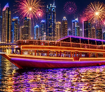New Year Dinner Cruise Dubai
