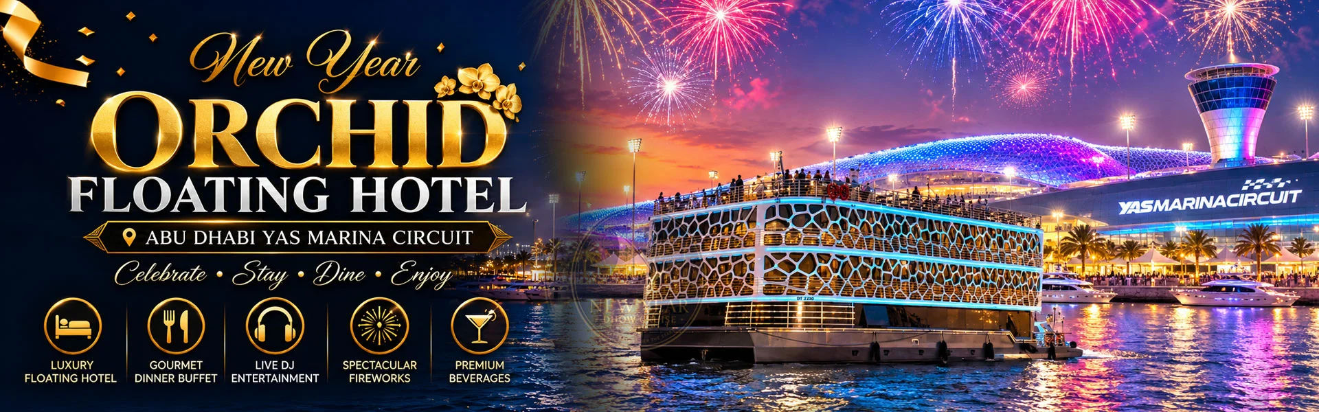 New Year Orchid Floating Hotel