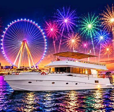 New Year Pluto private Yacht