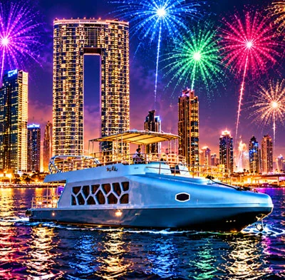New Year titan private Yacht