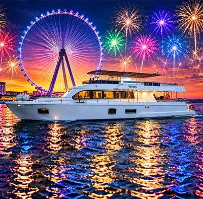 New Year venus private Yacht